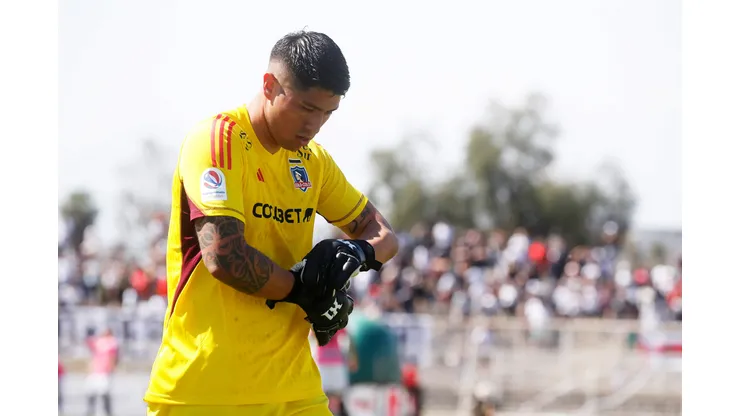 Brayan Cortés recibe sanción por tarjeta roja ante Palestino (Foto: Photosport)