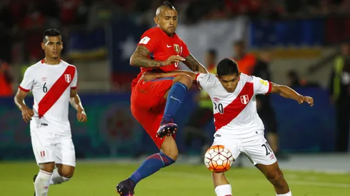 Arturo Vidal tiene un récord notable jugando por Chile ante Perú en Clasificatorias