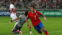 Sánchez ya sabe lo que es marcarle a la Selección de Perú.