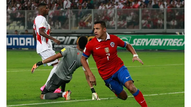 Sánchez ya sabe lo que es marcarle a la Selección de Perú.