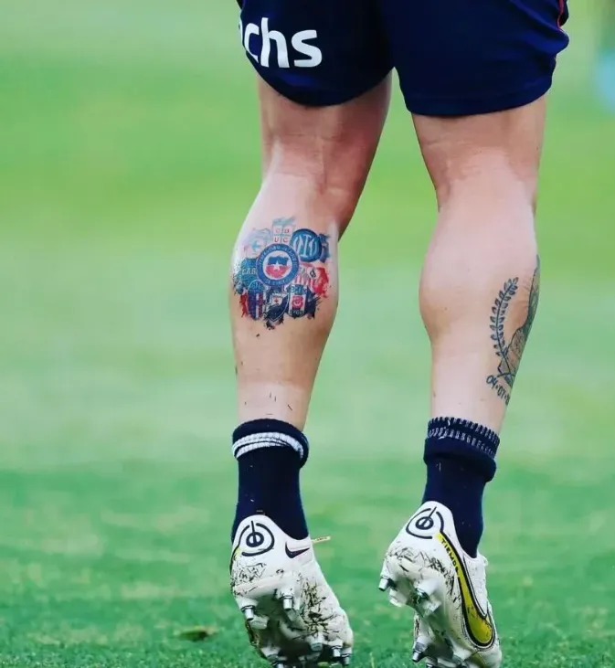 El llamativo tatuaje de Medel que se hace viral en redes sociales | FOTO: Instagram
