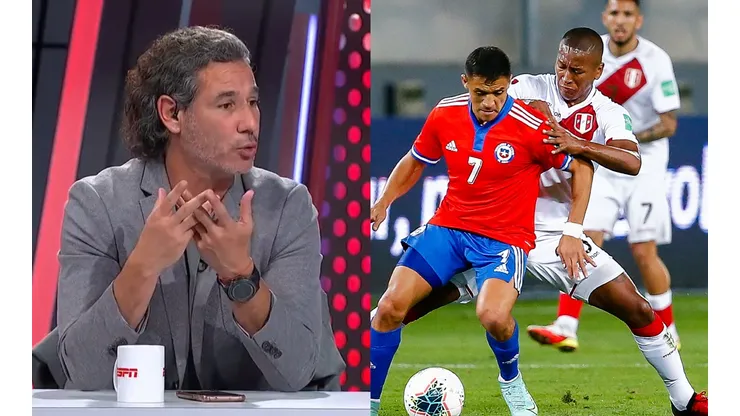 Dante Poli le quita relevancia a la rivalidad futbolística entre Chile y Perú (Foto: ESPN y Photosport)