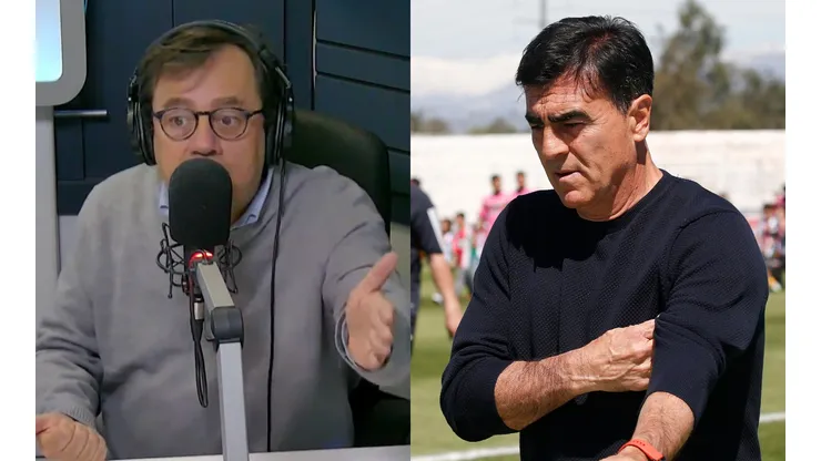 Danilo Díaz siente que a Gustavo Quinteros le falta autocrítica (Foto: Radio ADN | Photosport)