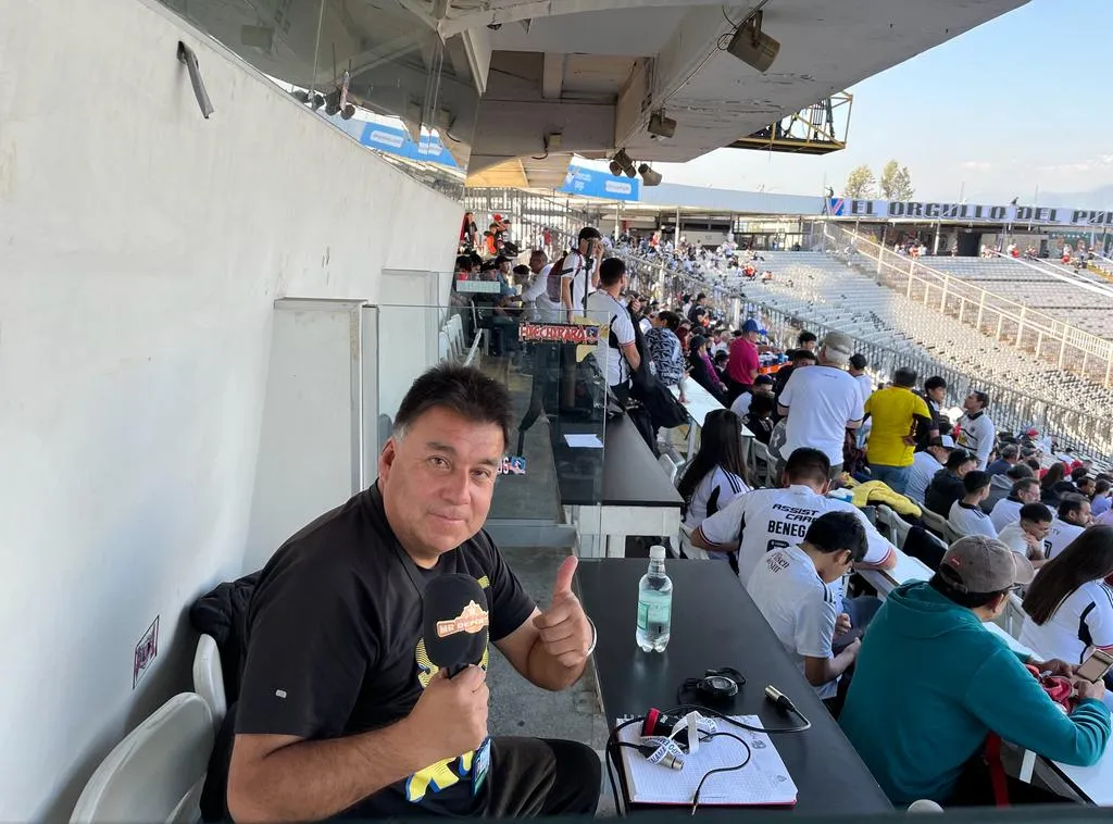 Pedro Marín sigue por todas las canchas a Cobreloa con sus relatos (Archivo)