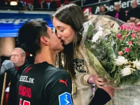 Osorio, un romántico empedernido: sorprendió a su polola con un regalo