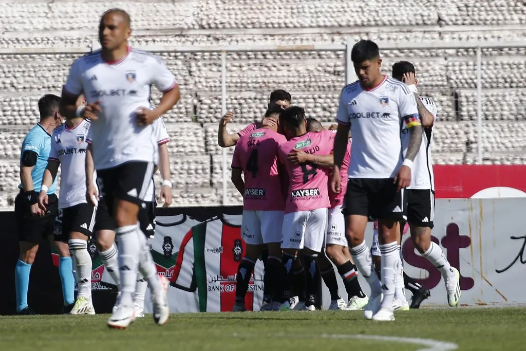Palestino venció a Colo Colo en La Cisterna (Foto: Photosport)