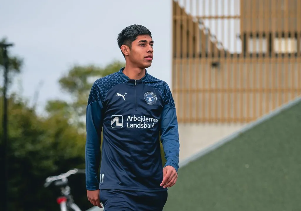 Dario Osorio festejó su primer gol en Europa (FC Midtjylland)