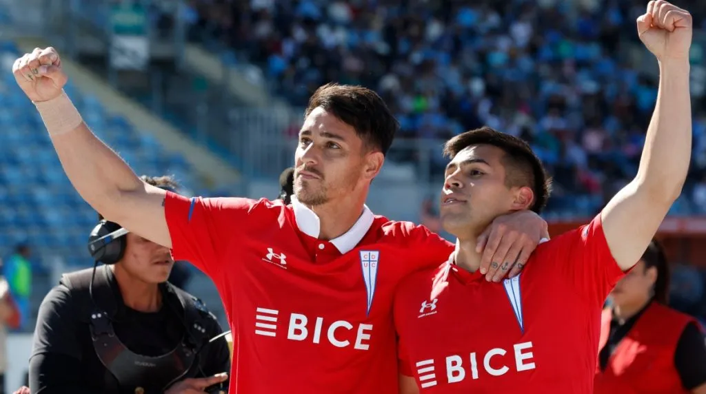 Zampedri sigue celebrando en su paso por la UC | FOTO: Photosport