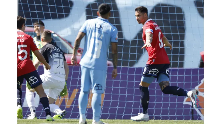 Zampedri anotó el gol para la UC