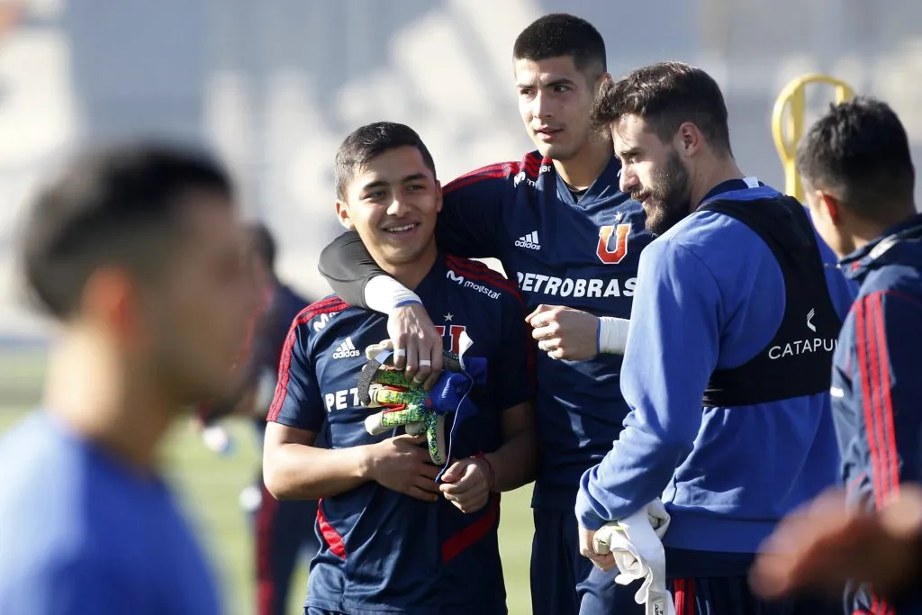 Gonzalo Collao y en su paso por la U | Foto: Photosport
