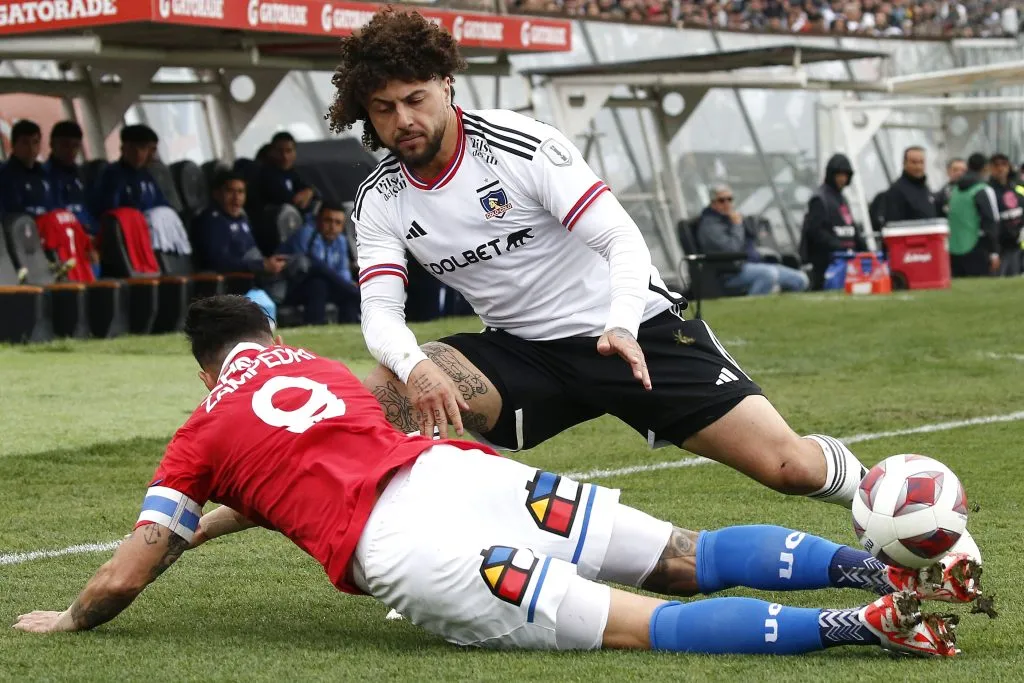 Zampedri no pudo demostrar todo su olfato goleador ante el Cacique | FOTO: Javier Salvo/Photosport