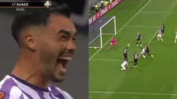 Suazo vuelve a ser figura en su estadía en Francia.