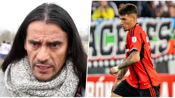Mendoza tuvo palabras para Saldivia, jugador que fue expulsado en la Copa Chile.