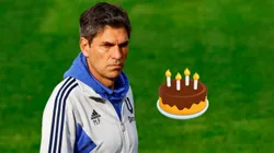 La U y los hinchas saludan a Mauricio Pellegrino en su cumpleaños