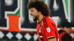 Maximiliano Falcón revela que sufrió molestia física (Foto: Photosport)