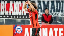 Maximiliano Falcón marcó el tanto decisivo de Colo Colo (Foto: Guille Salazar)