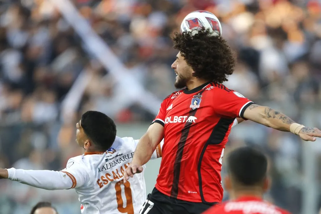 Maxi Falcón fue clave para Colo Colo (Photosport)