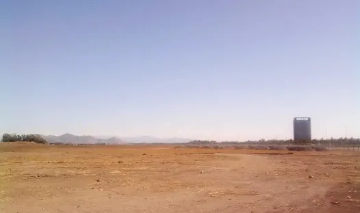 Este era el lugar pensado para la casa azul (Archivo)