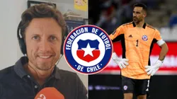 Pancho Sagredo golpeó la mesa por Claudio Bravo.