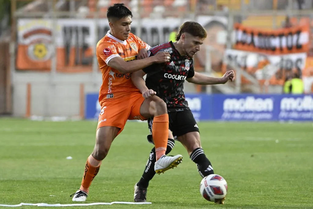 Cobreloa y Colo Colo igualaron 2-2 en el estadio Zorros del Desierto por la semifinal ida de Copa Chile (Foto: Photosport)