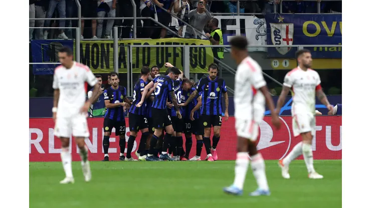 Inter de Milán derrotó por 1-0 al Benfica en el norte de Italia (Foto: Getty)