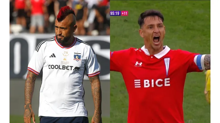 Arturo Vidal siente que Fernando Zampedri hizo algo que no se podía hacer (Foto: Photosport | TNT Sports)
