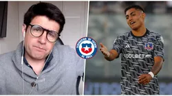 El periodista no tuvo piedad con el actual jugador de Colo Colo.