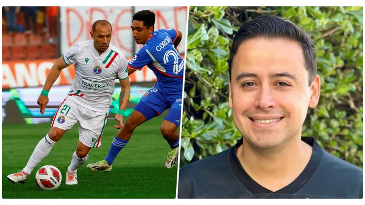 Díaz se robó todas las miradas de los hinchas de la Universidad de Chile.
