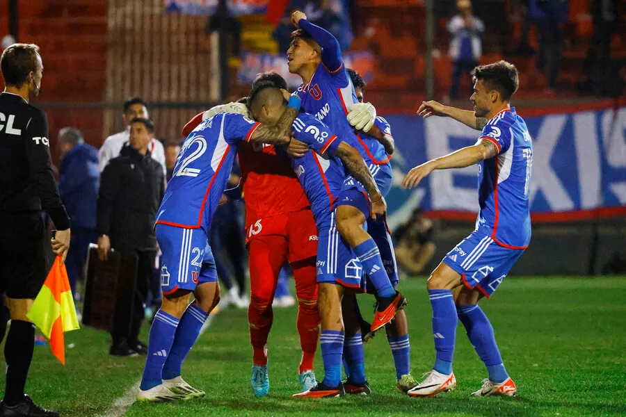La U se sacó la mufa ante Audax Italiano. | Foto: Photosport
