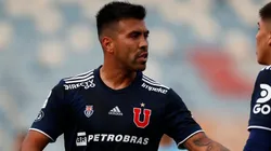 Espinoza asistió al Estadio Santa Laura a ver el compromiso de la U.