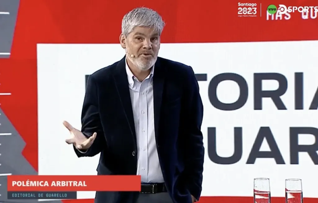 JC Guarello le pide más autocrítica a la UC (Captura DSports Chile)