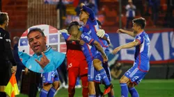 Cristián Castañeda eligió a la figura azul ante los itálicos.