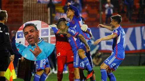 Cristián Castañeda eligió a la figura azul ante los itálicos.