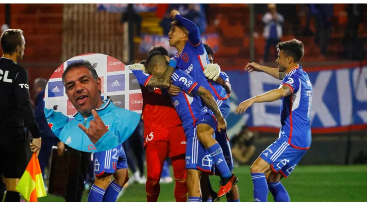 Cristián Castañeda eligió a la figura azul ante los itálicos.