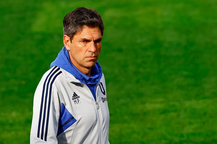 Pellegrino toma aire en la U. | Foto: Photosport