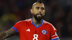 Arturo Vidal tiene a sus dos delanteros del futuro en Chile (Foto: Photosport)