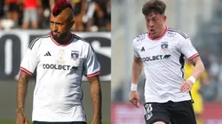 Arturo Vidal elogia a Pablo Parra (Foto: Photosport | Colo Colo)