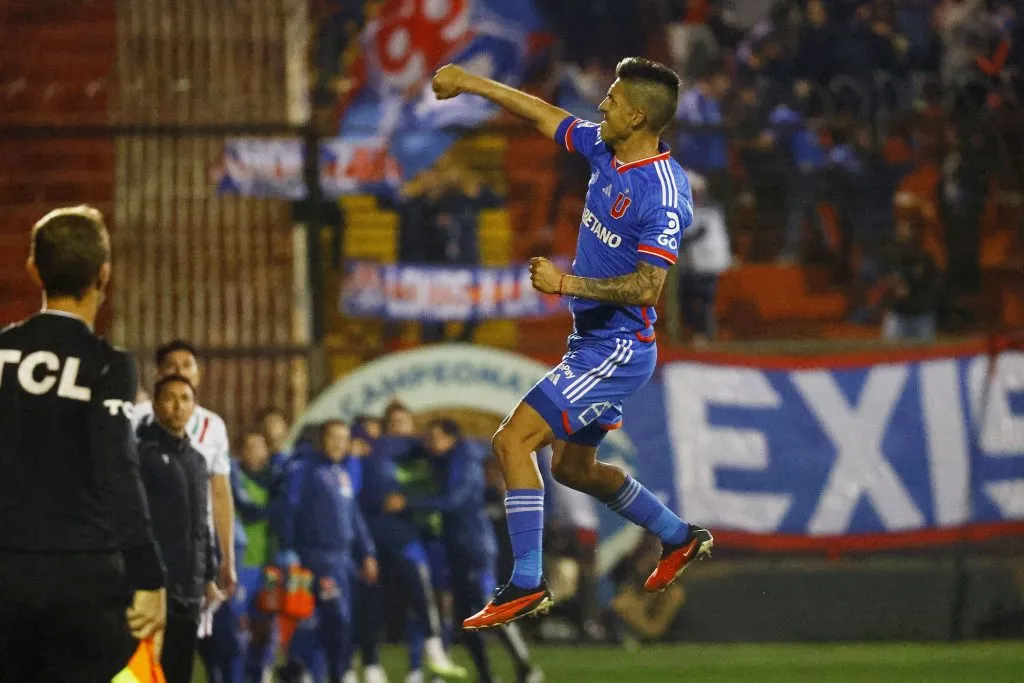 Universidad de Chile venció por 2-0 a Audax Italiano en el estadio Santa Laura (Foto: Photosport)