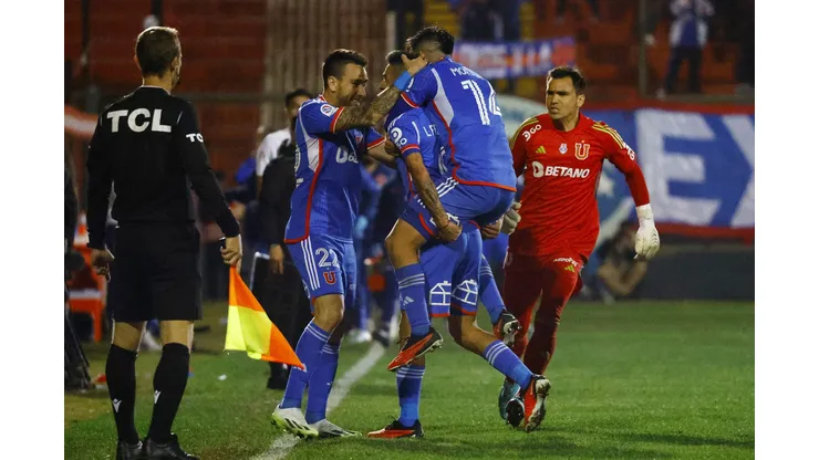 Universidad de Chile logró un importante triunfo ante Audax Italiano (Foto: Photosport)
