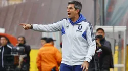 Mauricio Pellegrino muestra su alegría por la vuelta a los triunfos en la U