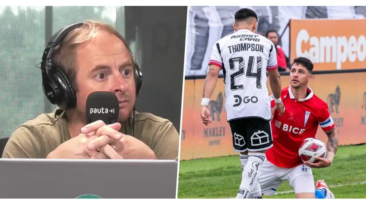 El periodista le pegó un fuerte raspacachos al novel atacante albo.