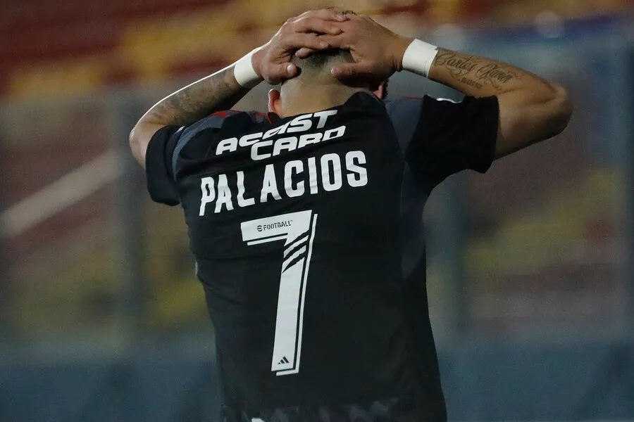 Palacios será la gran ausencia en Colo Colo | Foto: Photosport