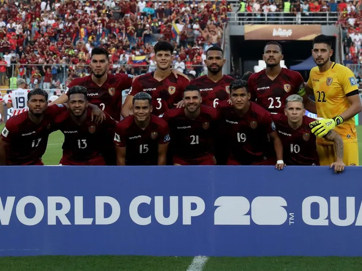 Venezuela entrega su nómina para enfrentarse a Chile en Eliminatorias