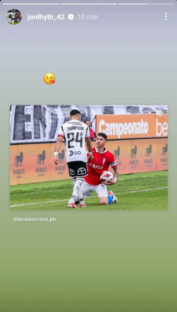 Thompson sigue en Redes Sociales. | Foto: Instagram