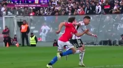 Universidad Católica reclamó penal de Óscar Opazo a Clemente Montes.