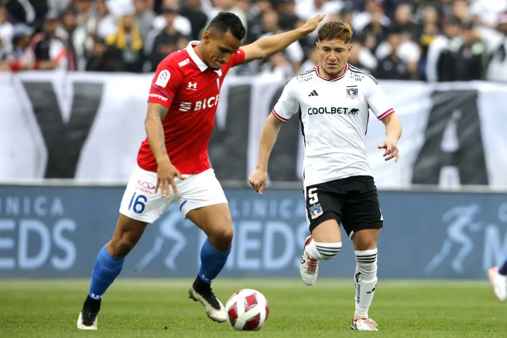 Leonardo Gil se refirió a la celebración de un despeje de la UC en una acción defensiva (Foto: Photosport)