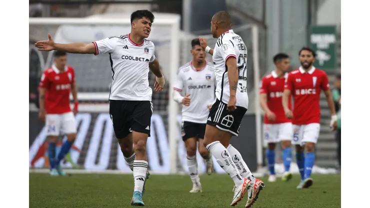 Fernando Astengo quedó muy conforme con el partido de Colo Colo ante la UC (Foto: Photosport)