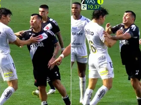 VIDEO: Ex U. de Chile desata el momento de furia de Medel en Brasil