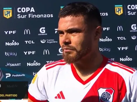 Díaz imperial: el chileno figura en el triunfo de River ante Boca