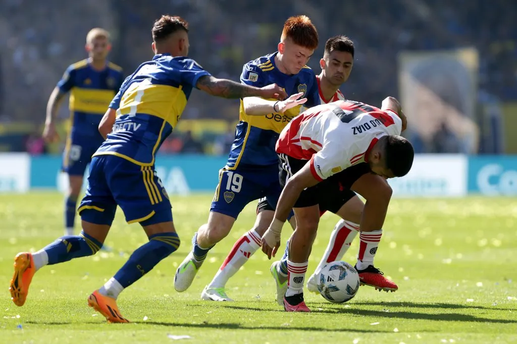 Paulo Díaz fue la gran figura en River | Foto: Getty Images